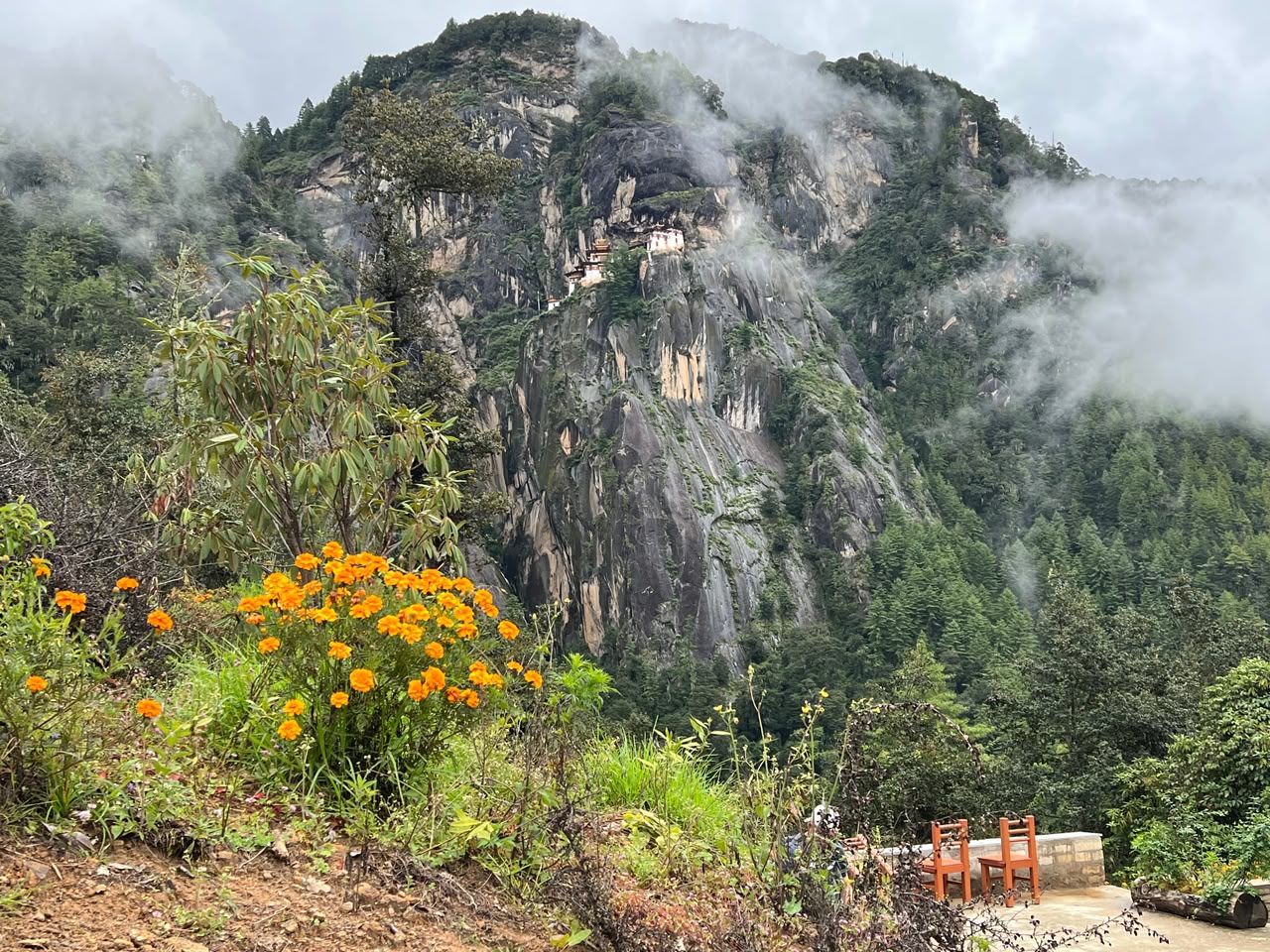 Jeroma travellers in Bhutan